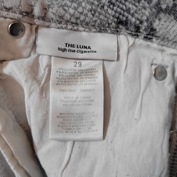 Joes The Luna Jeans Womens 29 Ankle High Rise Grunge Street Eclectic Boho Edgy - Picture 10 of 11